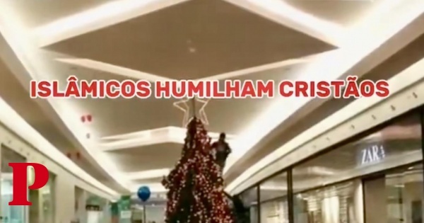 “Islâmicos humilham cristãos” ao destruir árvore de Natal em Portugal?