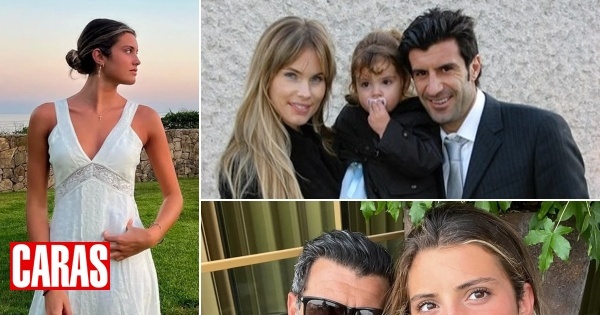 Luís Figo e Helen Svedin celebram o 20º aniversário da filha Stella