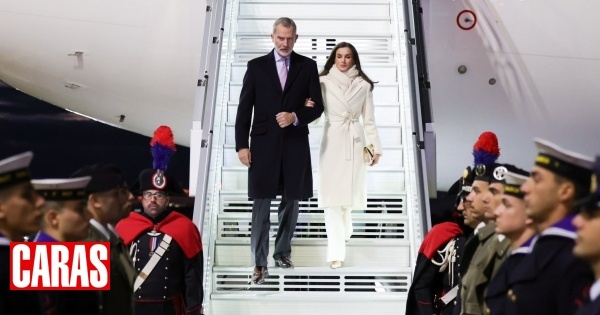 Reis Felipe e Letizia iniciam visita oficial a Itália