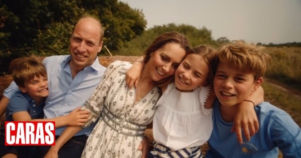 Príncipes Kate e William partilham postal de Natal