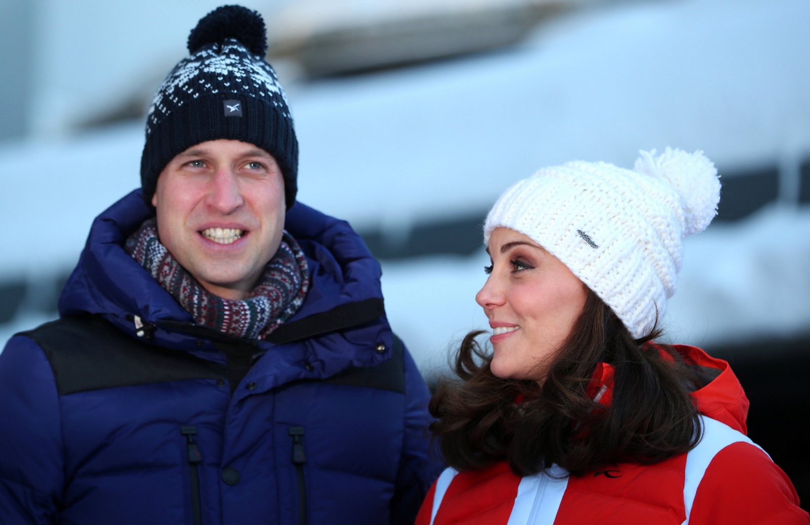 William e Kate tiraram umas miniférias na neve com os filhos, George, de 11 anos, Charlotte, de 9 , e Louis, de 6 anos.
