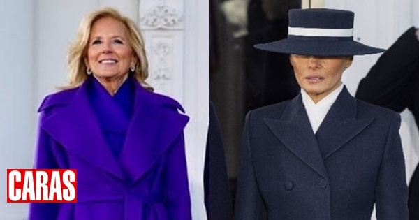 Jill Biden e Melania Trump: o que escondem os visuais que usaram na tomada de posse