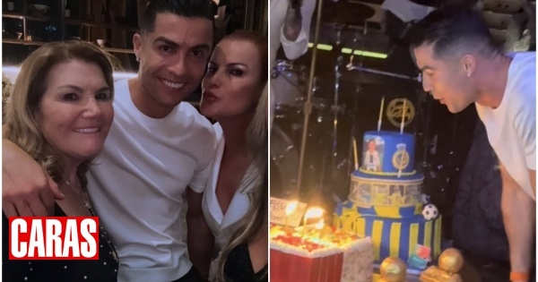 As imagens da festa de 40.º aniversário de Cristiano Ronaldo