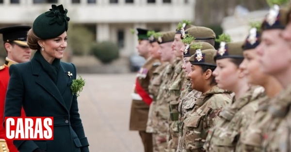 Princesa Kate marca presença no Dia de St. Patrick