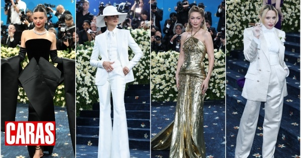 Desfile de exuberância na gala do MET
