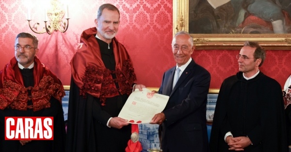 Felipe VI de Espanha distinguido com “honoris causa” em Coimbra