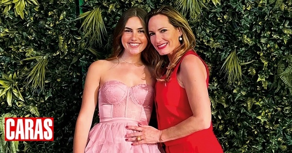 Fernanda Serrano: Atriz leva a filha a baile de finalistas