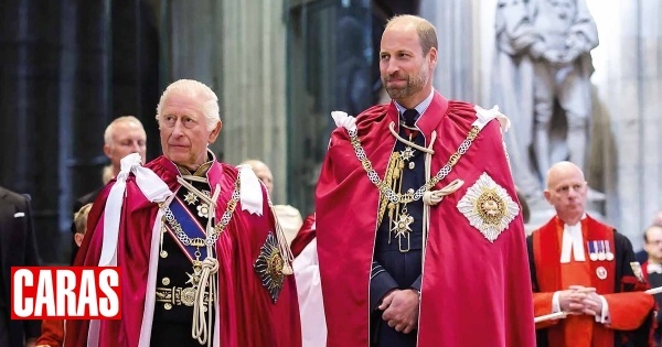 Carlos III e Príncipe William celebram  300.º aniversário da ordem do banho