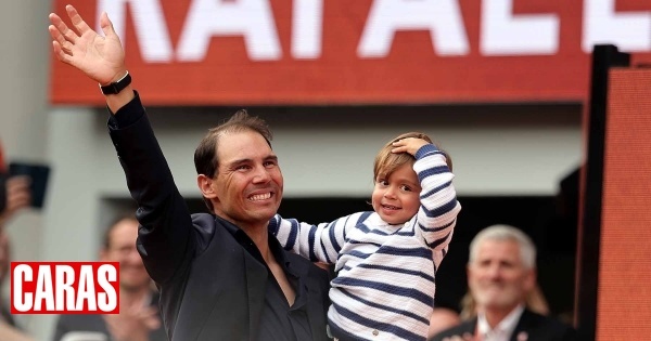 Rafael Nadal homenageado em Roland Garros